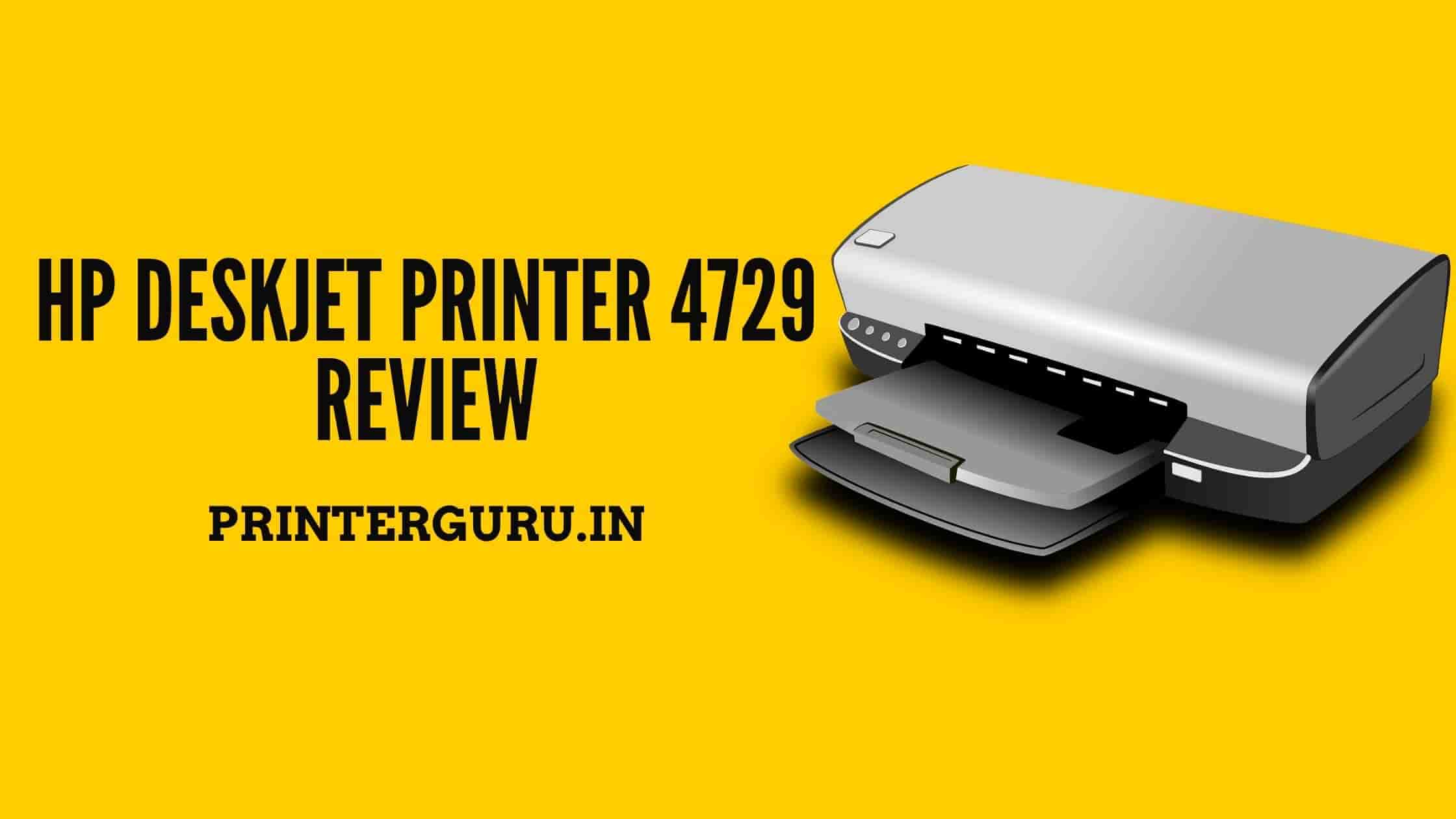 HP Deskjet 4729 Review