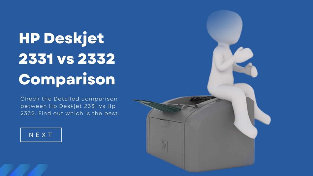 HP Deskjet 2331 vs 2332