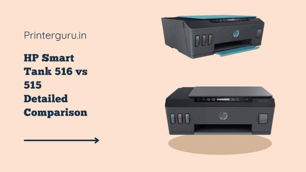 HP Smart Tank 516 vs 515 