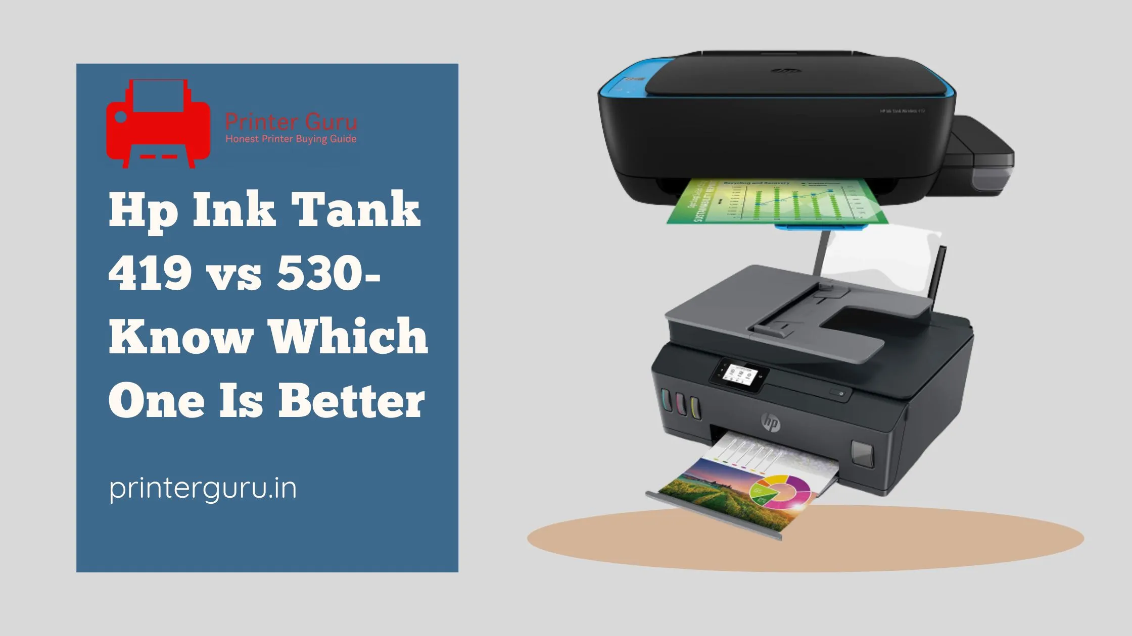 Hp Ink Tank 419 vs 530
