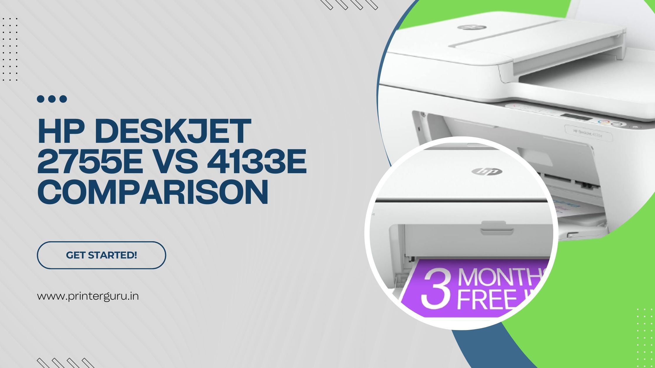 HP DeskJet 2755e vs 4133e