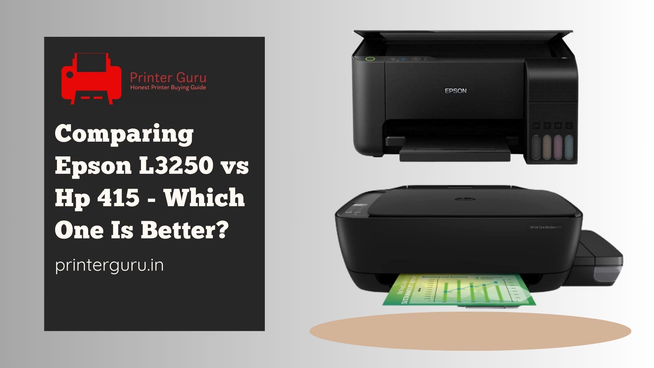 Epson L3250 vs Hp 415