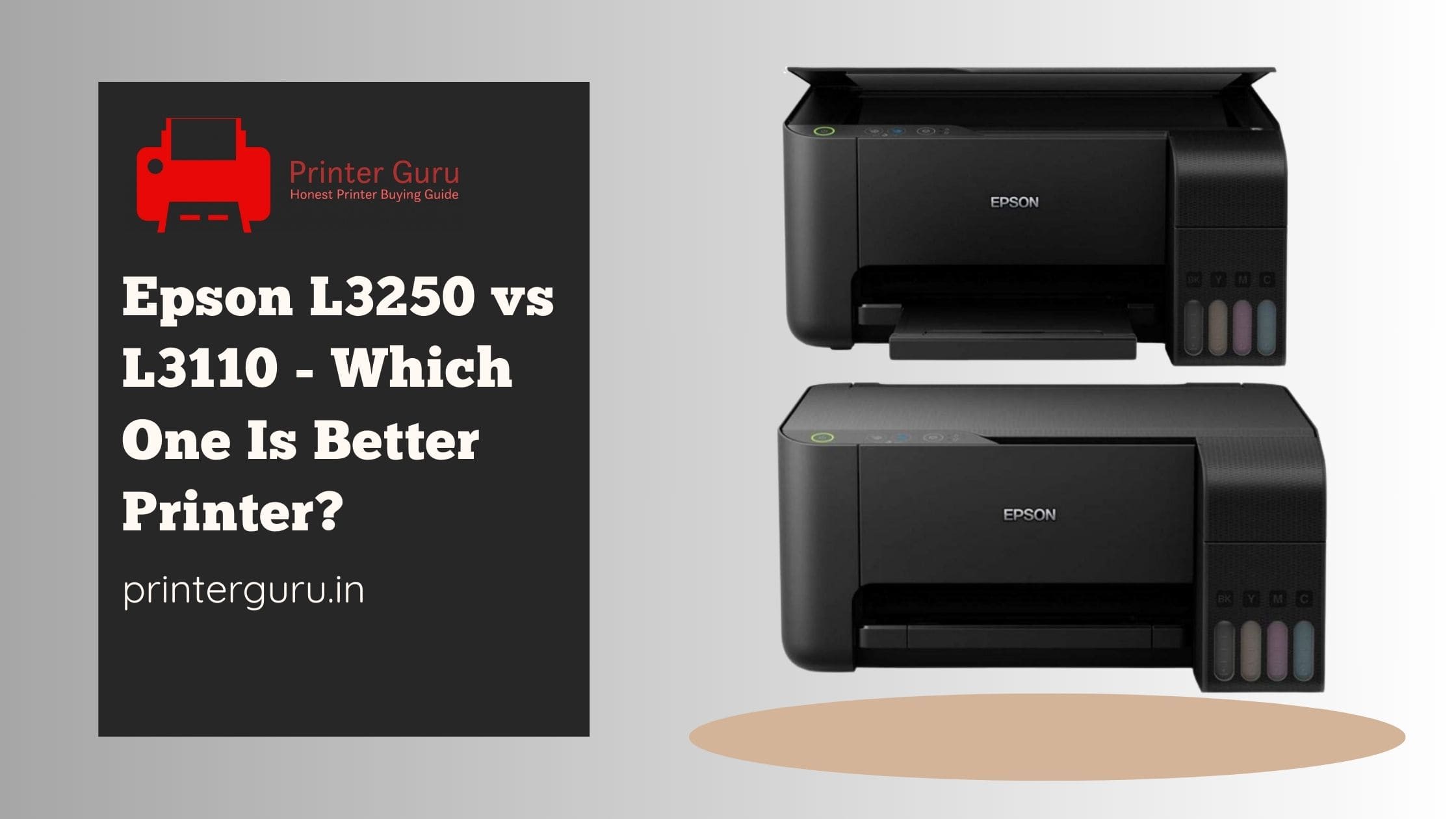 Epson L3250 vs L3110