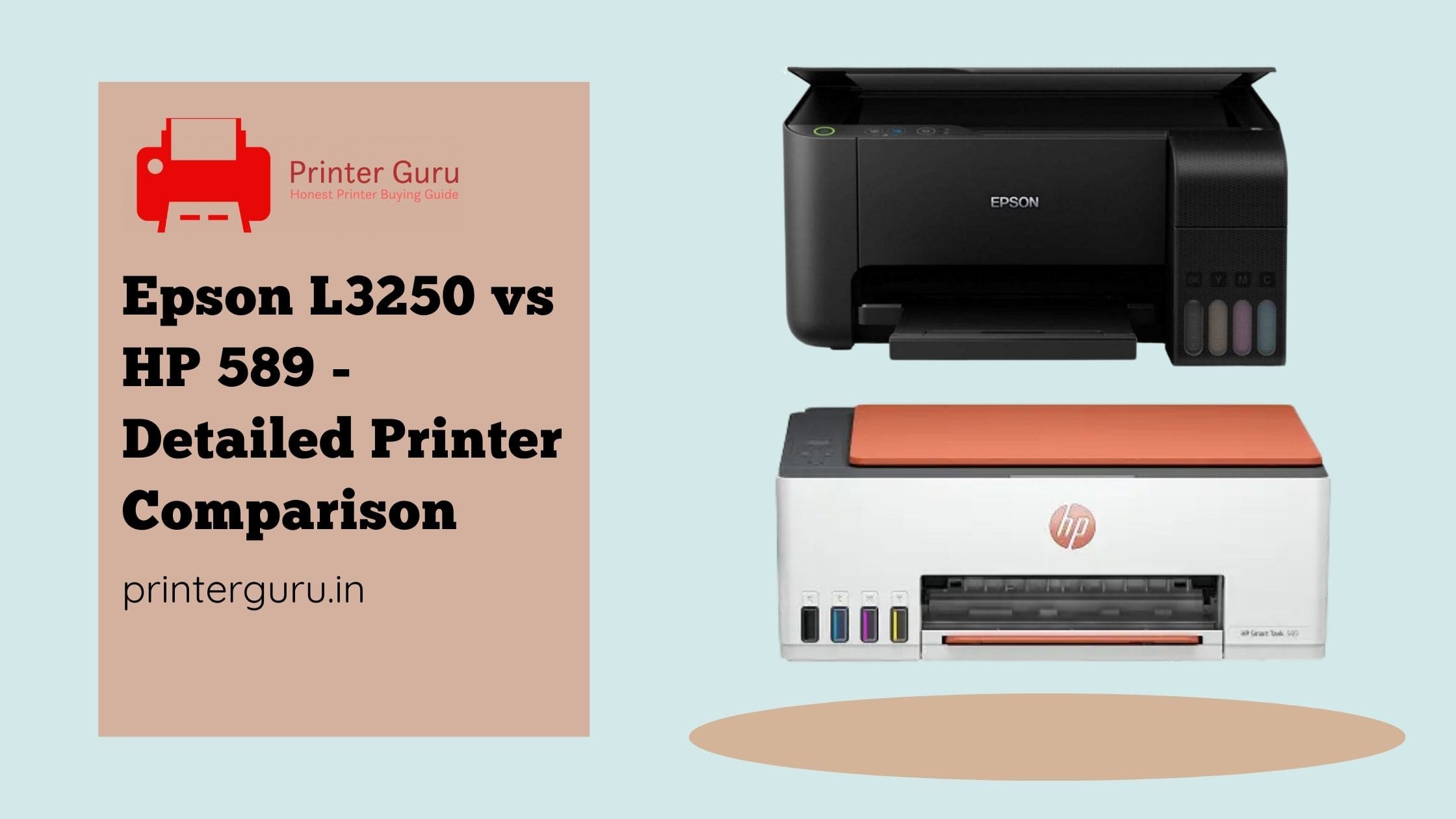 Epson L3250 vs HP 589