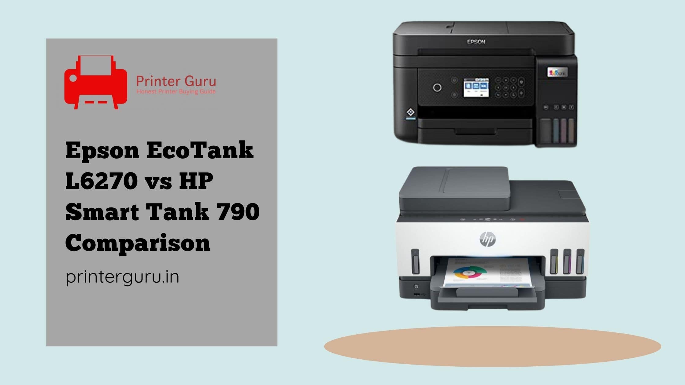 Epson EcoTank L6270 vs HP Smart Tank 790 Comparison