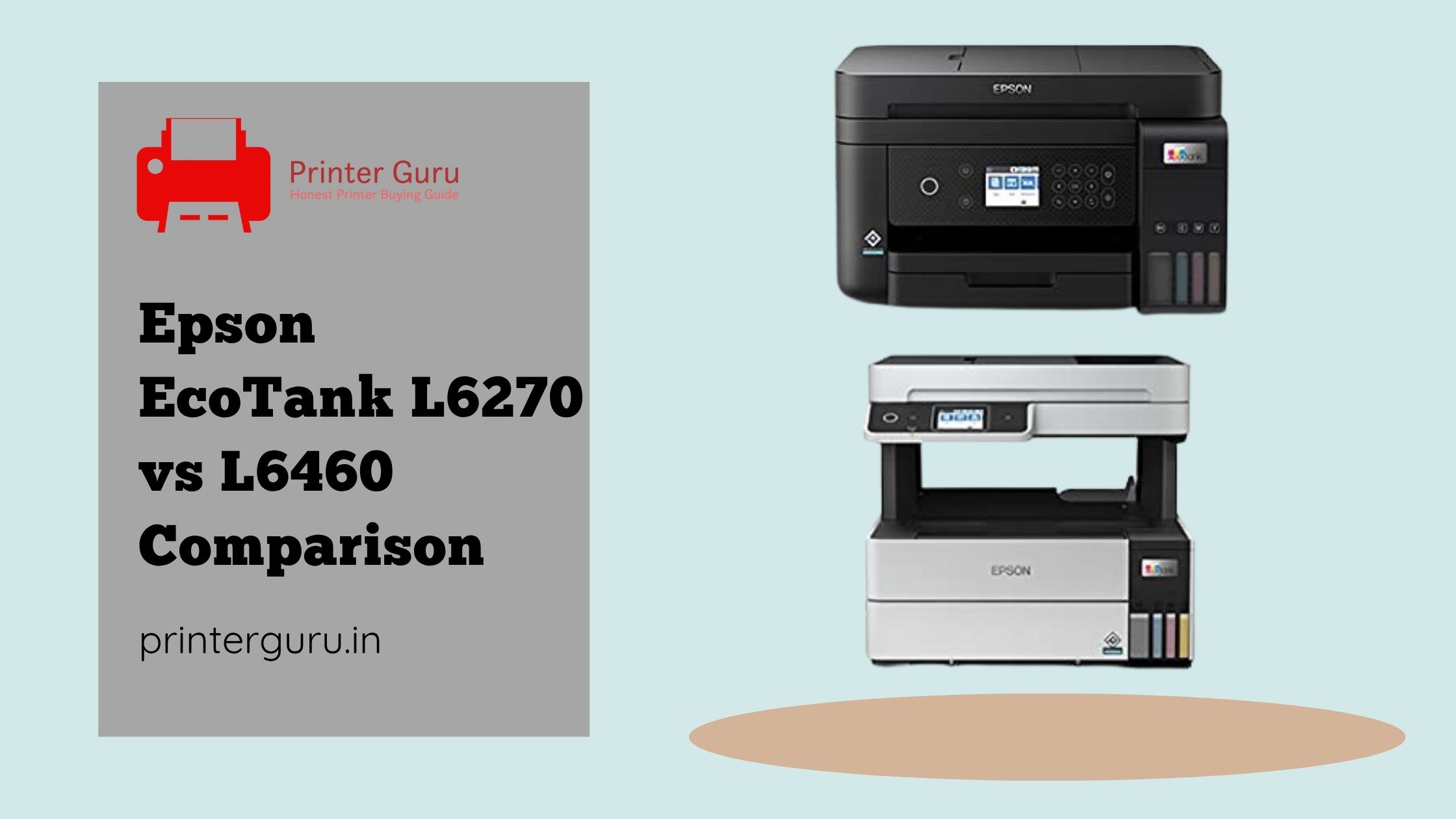 Epson EcoTank L6270 vs L6460